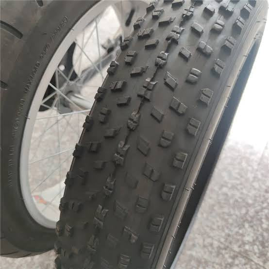 WANDA Tyre - 24x4 Fat — Black - freedommachine